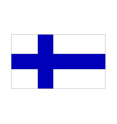 Finsk flag til dit personlige Memozz Bordflag