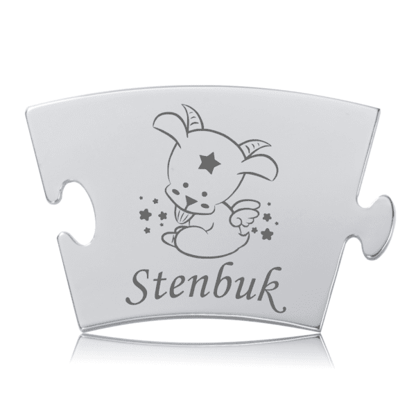 Stjernetegn - Stenbuk - Memozz Classic Mindebrik