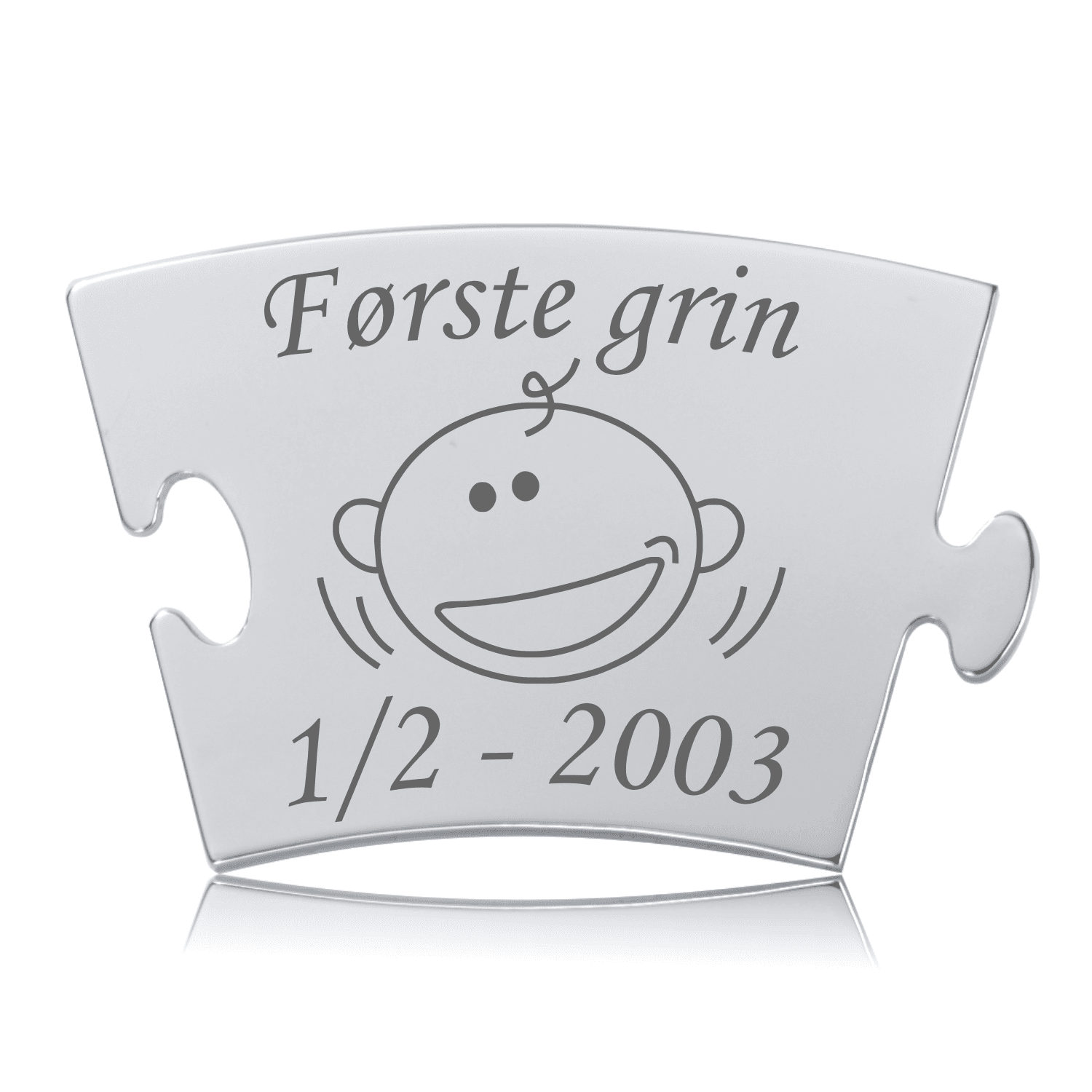 Første grin - Memozz Classic Mindebrik