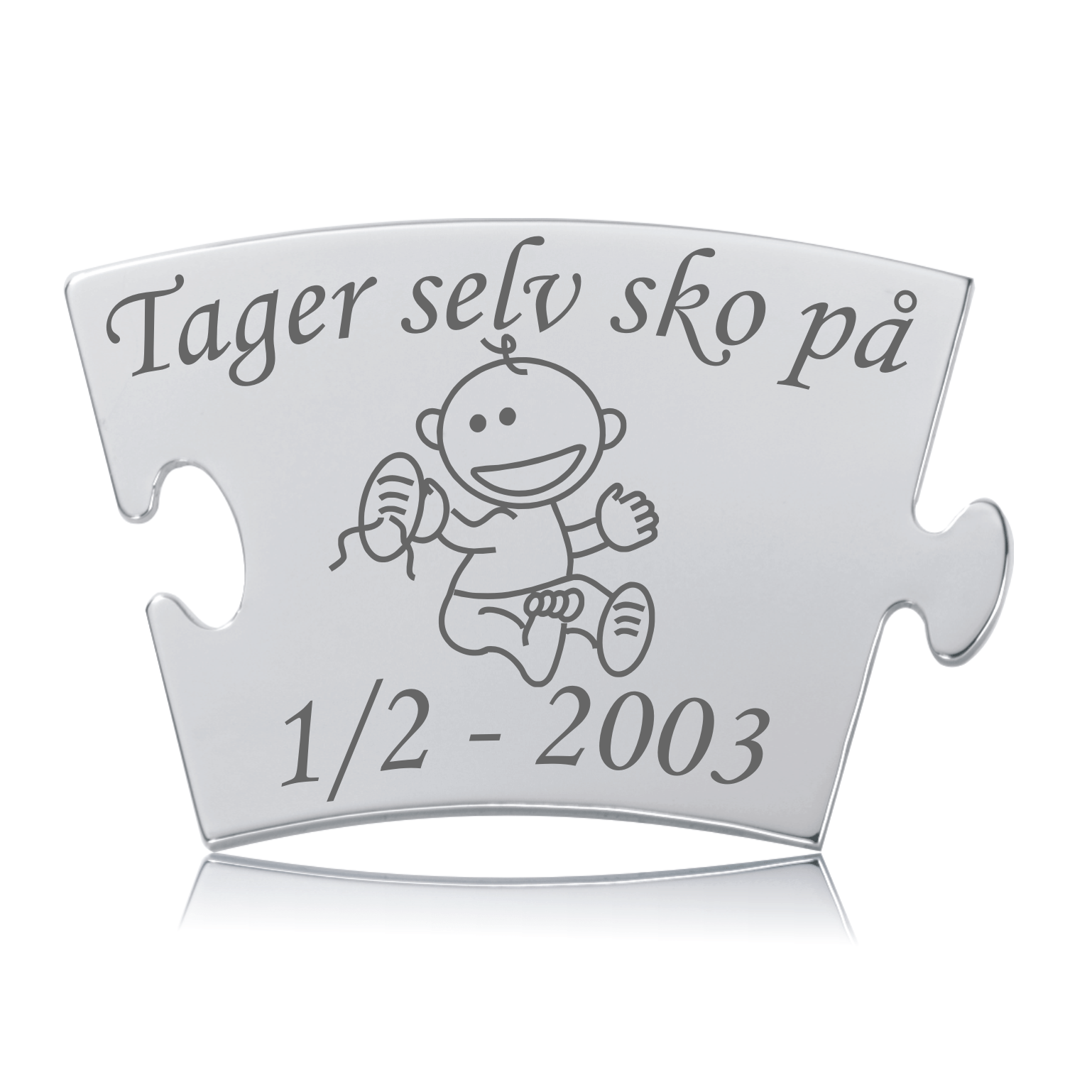 Tager selv sko på - Memozz Classic Mindebrik