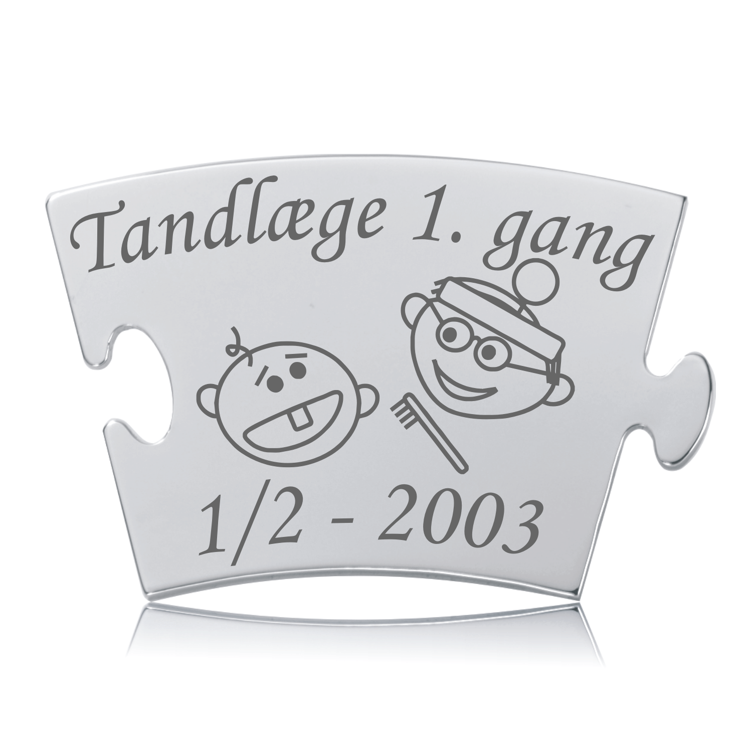 Tandlæge 1. gang - Memozz Classic Mindebrik