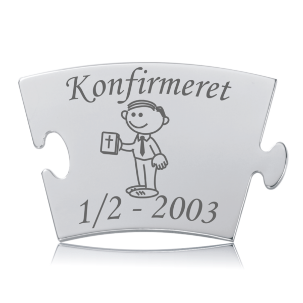 Konfirmeret - Dreng - Memozz Classic Mindebrik