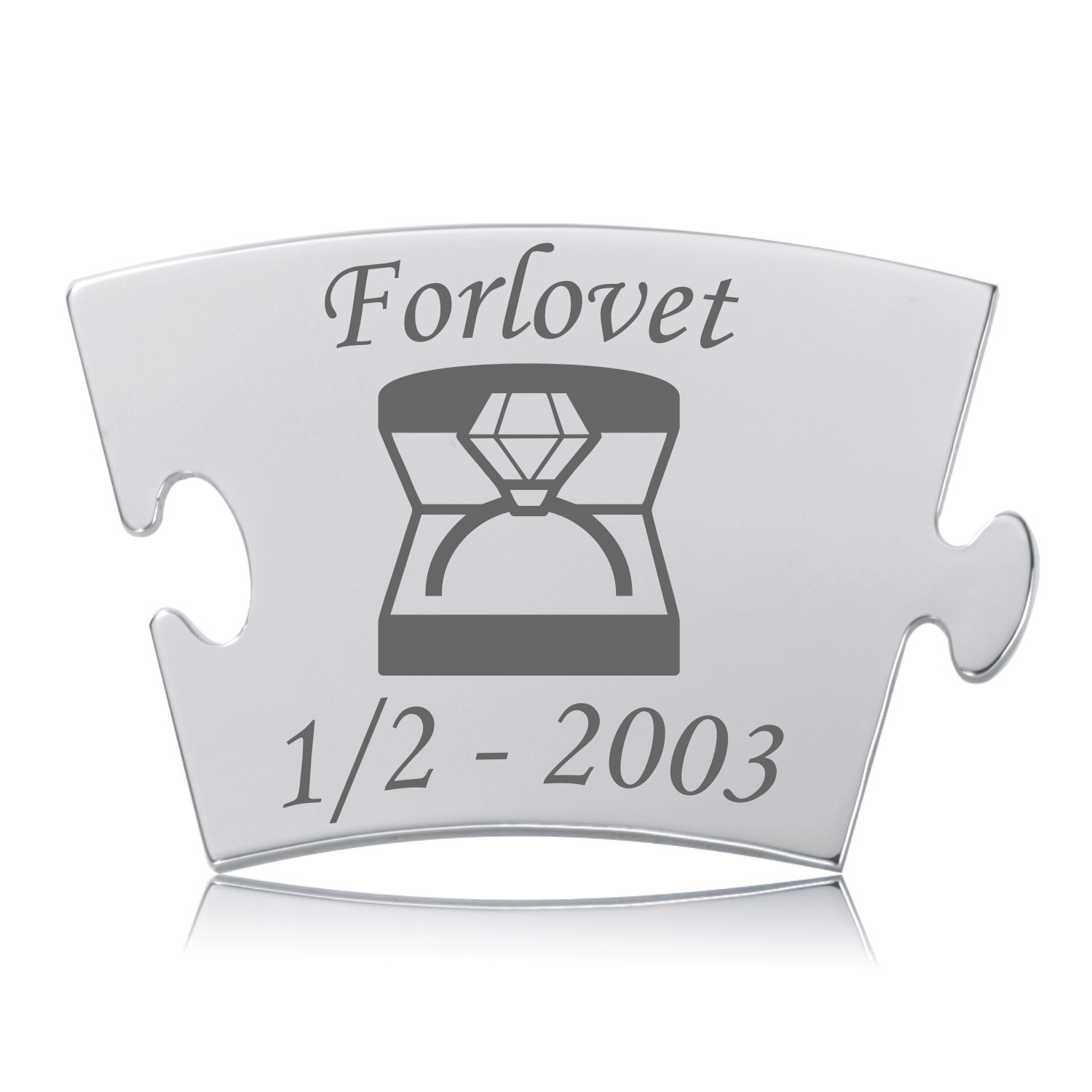 Forlovet - Model Diamant - Memozz Classic Mindebrik