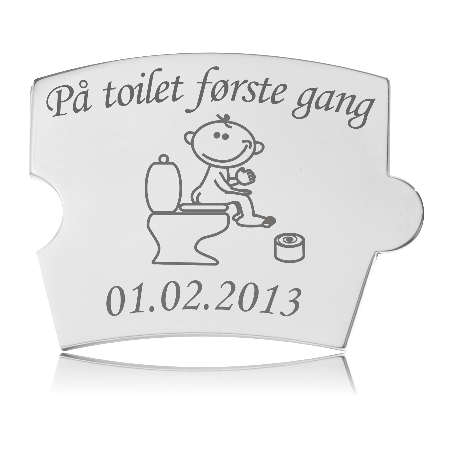 Memozz Spin Mindebrik - På toilet første gang