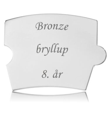 Bronze bryllups brik